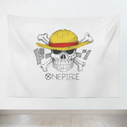 One Piece Straw Hat Pirates Icon Tapestry-Taspetry-Monkey Ninja-100cm * 150cm-Monkey Ninja