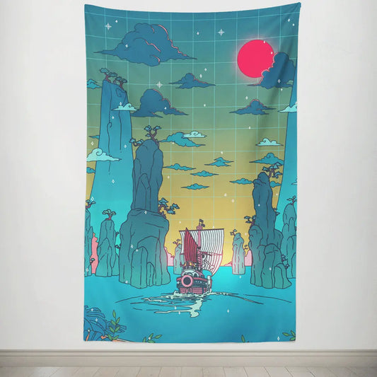 One Piece To the New World Tapestry-Taspetry-Monkey Ninja-100cm * 150cm-Monkey Ninja