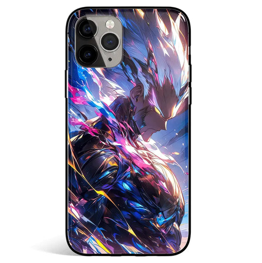 One Punch Man Garou Tempered Glass Soft Silicone iPhone Case-Phone Case-Monkey Ninja-iPhone 17-Glass Case-Monkey Ninja