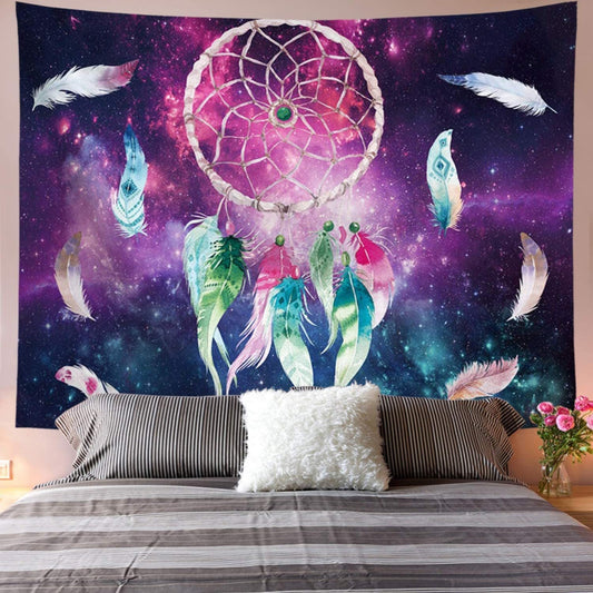 Dreamcatcher Abstract Galaxy Tapestry