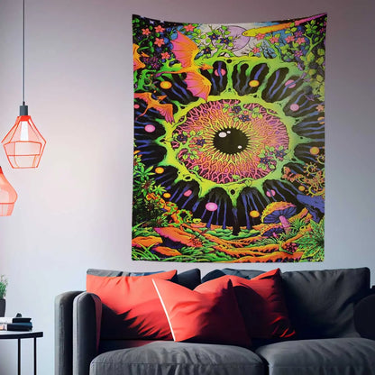 Space Tribe Cosmic Eye Tapestry-Taspetry-Wallarts Lab-100cm * 150cm-Monkey Ninja