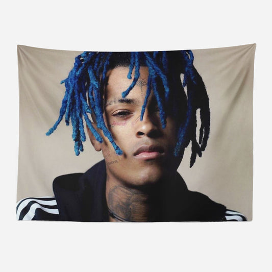 XXXTentacion Rapper Tapestry-Taspetry-Wallarts Lab-100cm * 150cm-Monkey Ninja