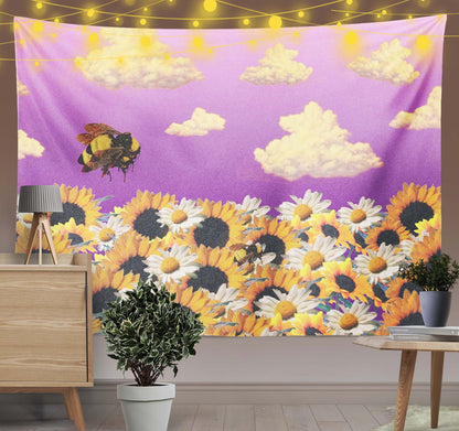 Tyler The Creator Flora Boy Bee Album Cover Tapestry