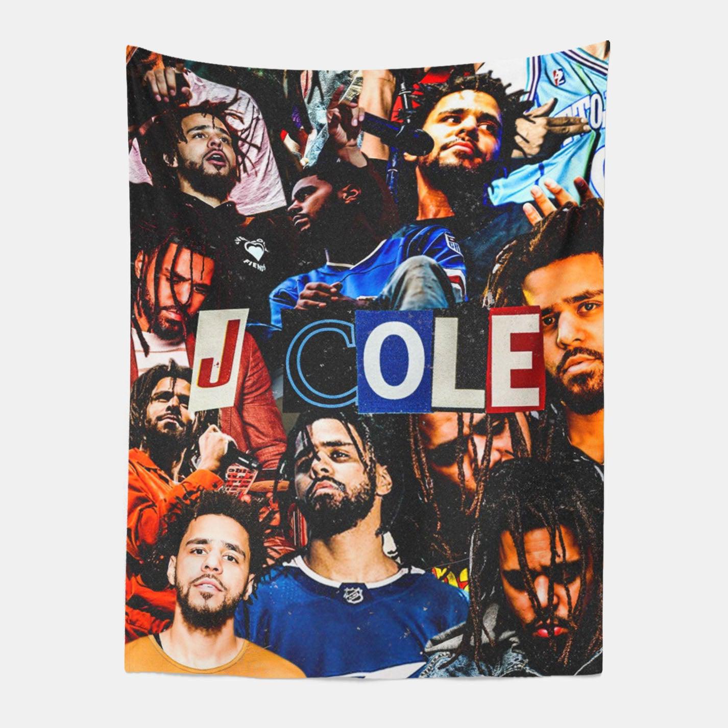 J Cole Rapper Tapestry-Taspetry-Wallarts Lab-100cm * 150cm-Monkey Ninja