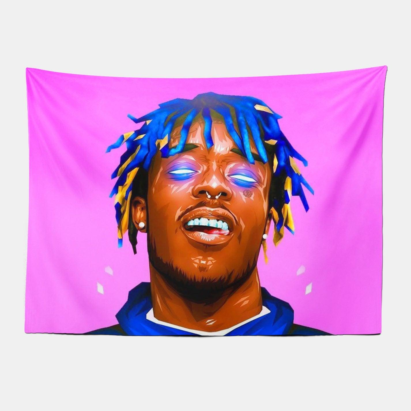 Lil Uzi Vert Rapper Tapestry-Taspetry-Wallarts Lab-100cm * 150cm-Monkey Ninja