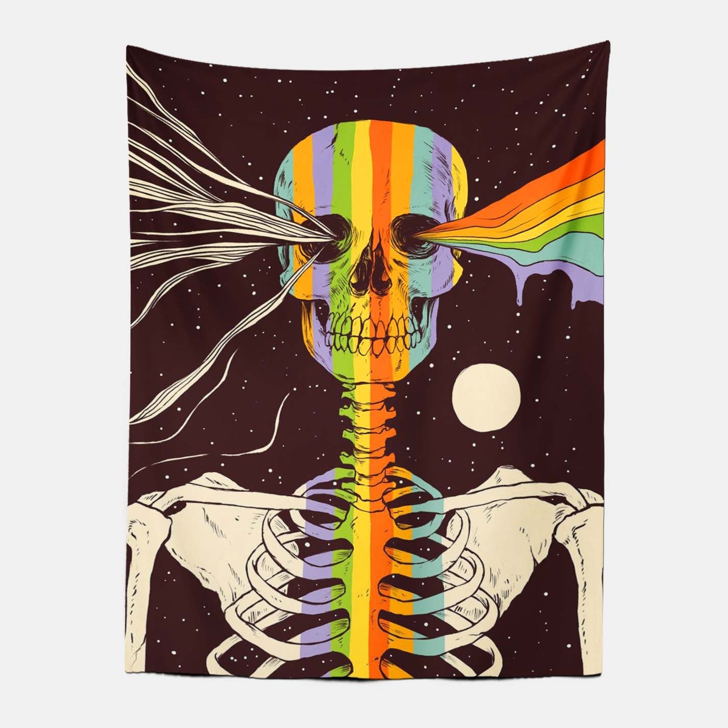 Tirppy Skull Tapestry