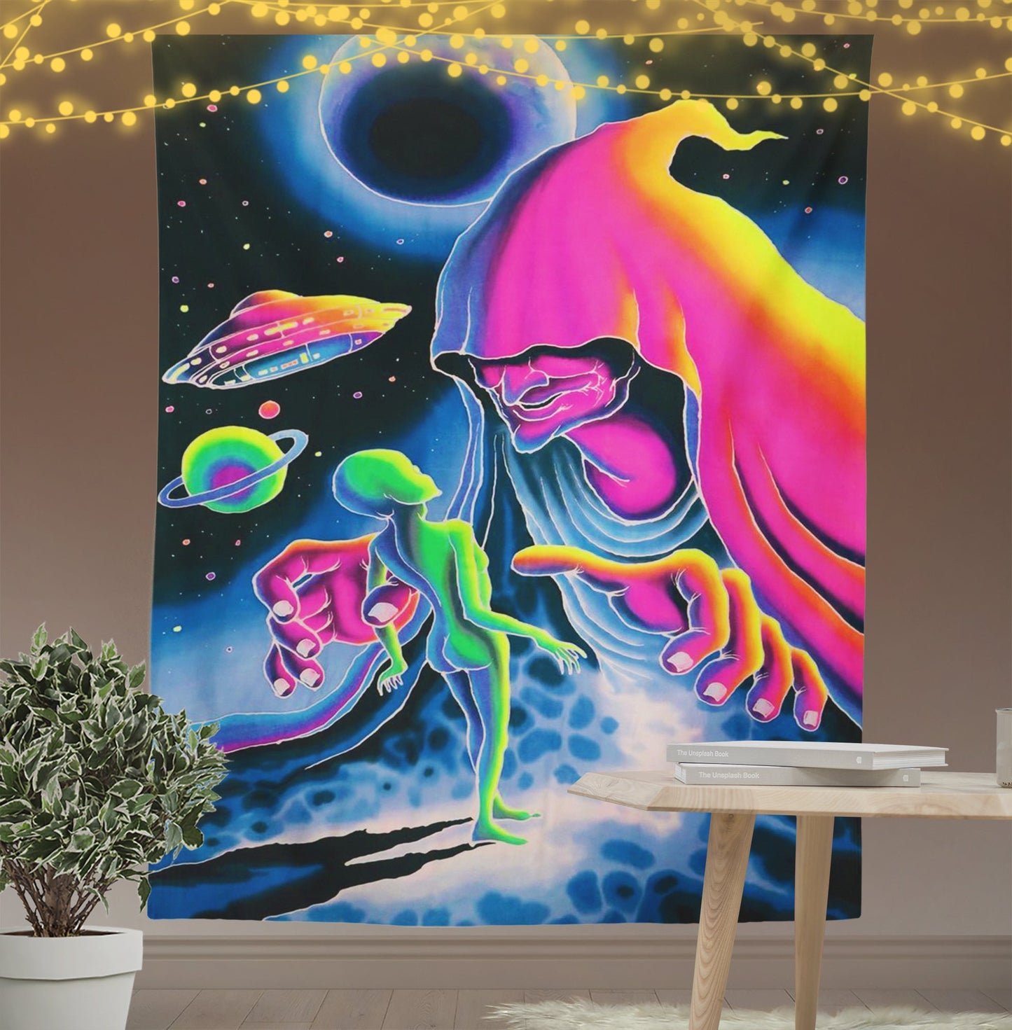 Psychedelic Alien Tapestry