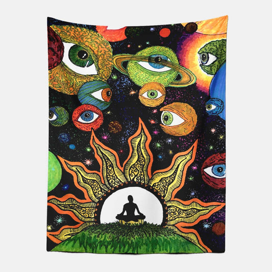 Psychedelic Art Tapestry