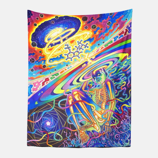 Spiral Out Tapestry-Taspetry-Wallarts Lab-100cm * 150cm-Monkey Ninja