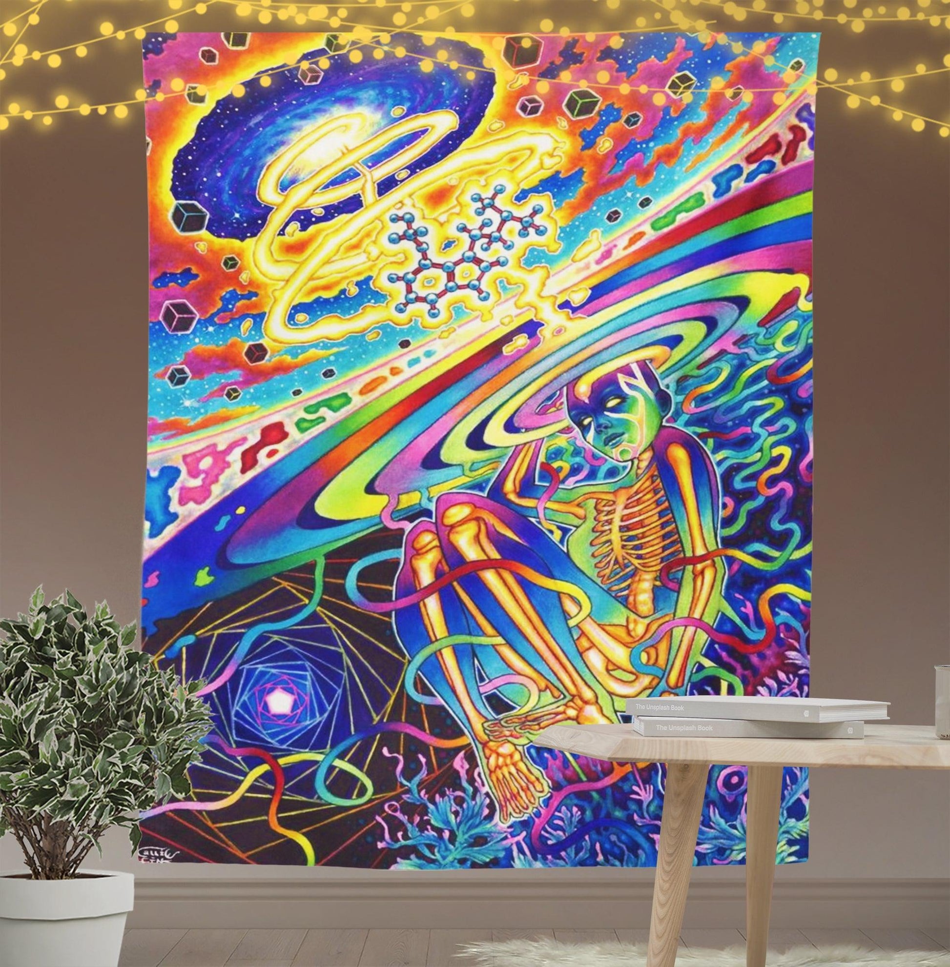 Spiral Out Tapestry-Taspetry-Wallarts Lab-100cm * 150cm-Monkey Ninja