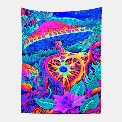 Psychedelic Spy Shroom Tapestry