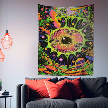 Space Tribe Cosmic Eye Tapestry
