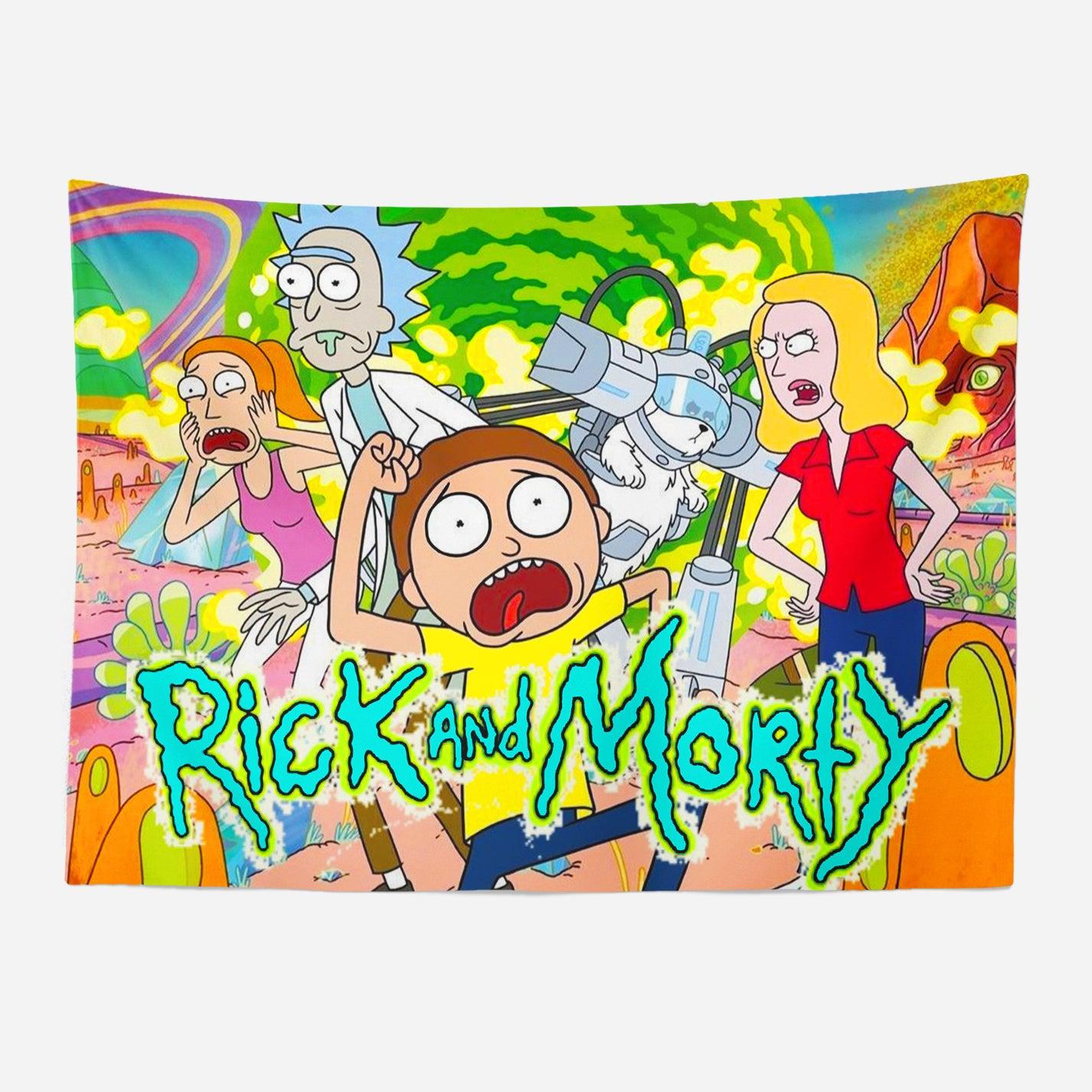 Rick & Morty Season One Wall Art Tapestry