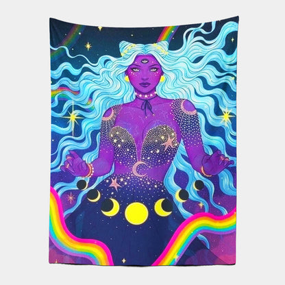 Goddess of the Moon Tapestry