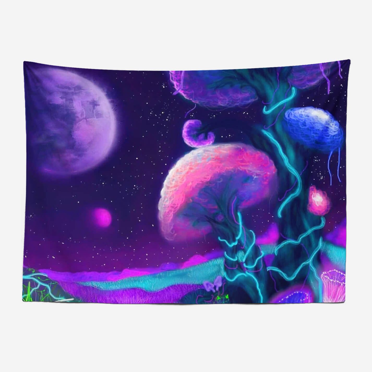 Fantasy Night Sky Tapestry