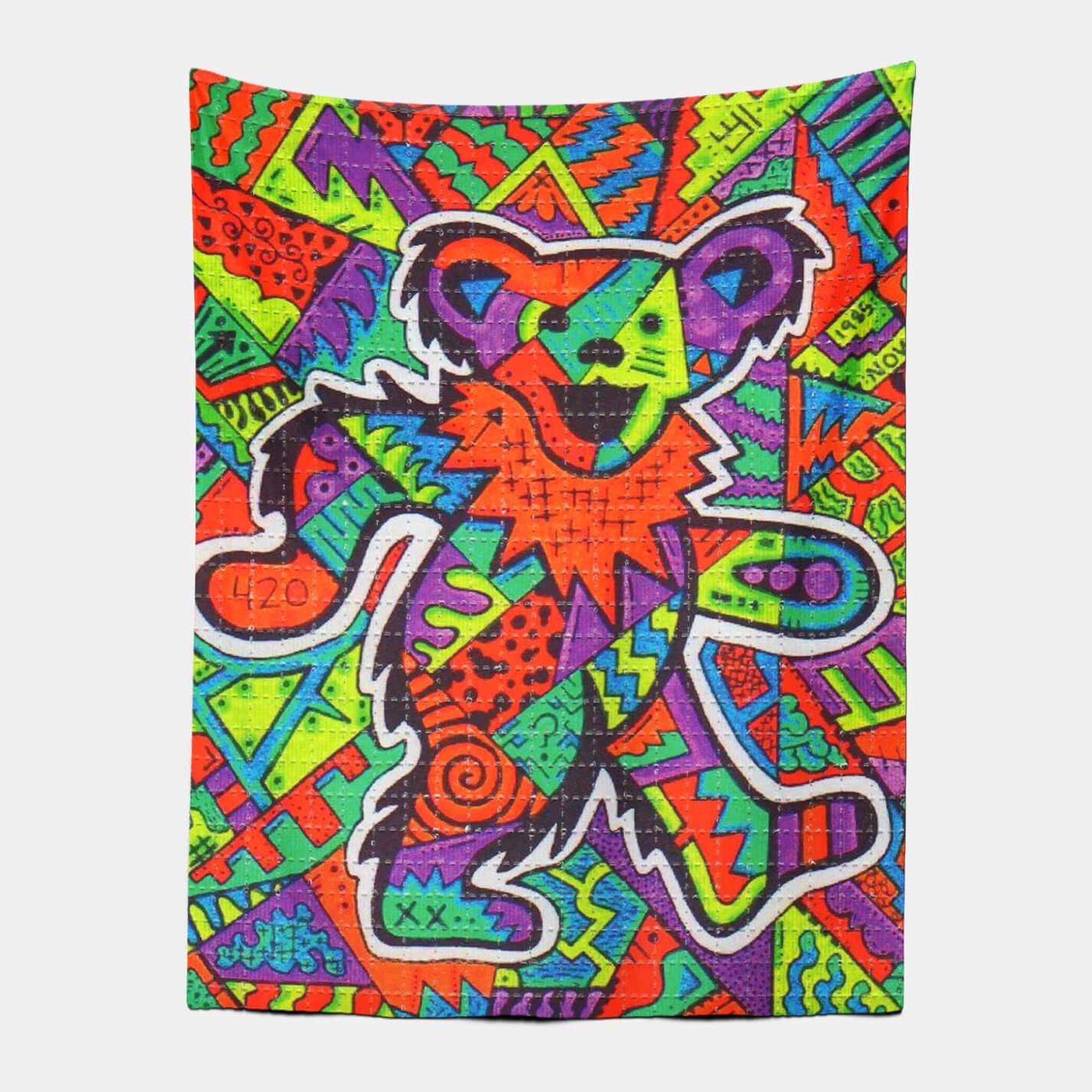 The Lucky Bear Tapestry-Taspetry-Wallarts Lab-100cm * 150cm-Monkey Ninja
