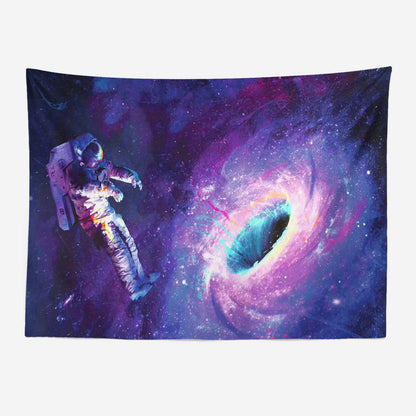 Astronauts and Black Holes Tapestry