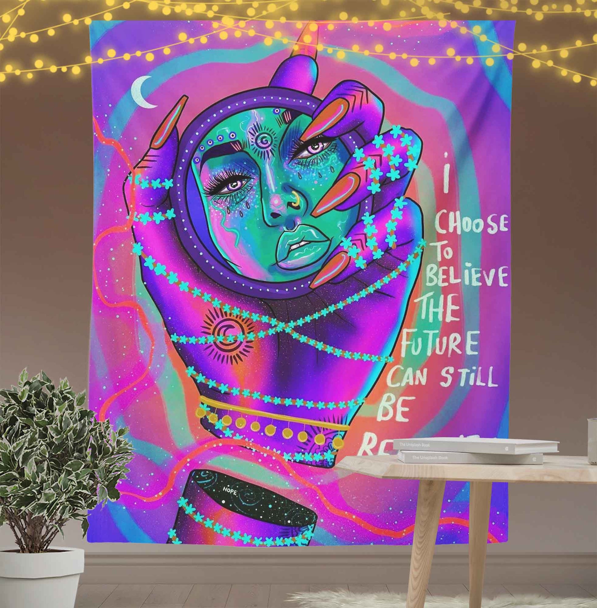 Gazing in the Mirror Tapestry-Taspetry-Wallarts Lab-100cm * 150cm-Monkey Ninja
