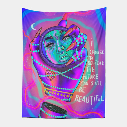 Gazing in the Mirror Tapestry