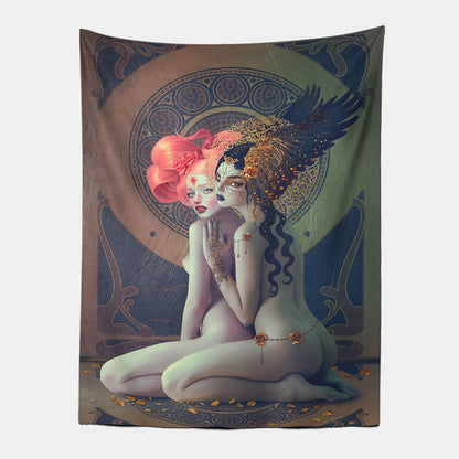 The Girls Tapestry-Taspetry-Wallarts Lab-100cm * 150cm-Monkey Ninja