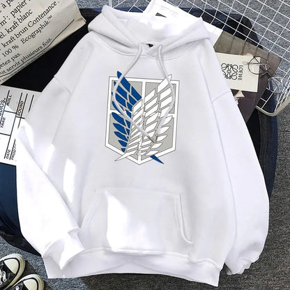 Wings Of Freedom Hoodie-Clothing-Monkey Ninja-White-S-Monkey Ninja