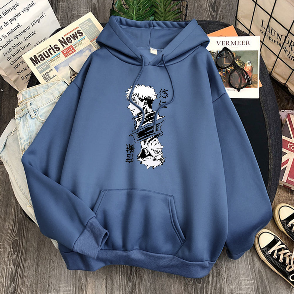 Jujutsu Kaisen Yuji Itadori and Sukuna Hoodie