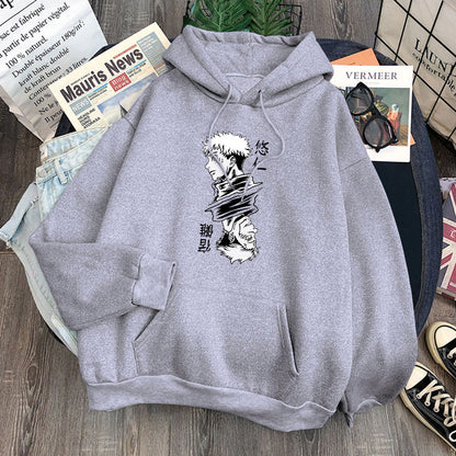 Jujutsu Kaisen Yuji Itadori and Sukuna Hoodie