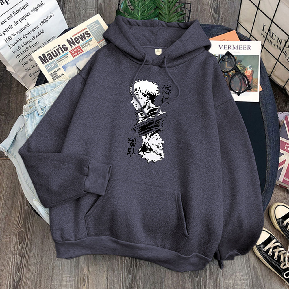 Jujutsu Kaisen Yuji Itadori and Sukuna Hoodie