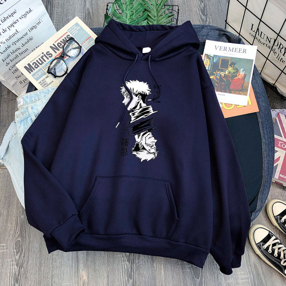 Jujutsu Kaisen Yuji Itadori and Sukuna Hoodie