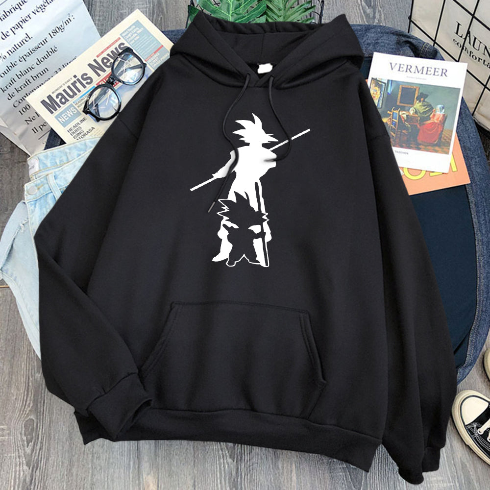 Dragon Ball Goku Hoodie-Clothing-Monkey Ninja-Black-S-Monkey Ninja