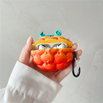 One Piece Sabo Portgas D. Ace Devil Fruit Anime Airpods 1/2/3/Pro Case Mera Mera No Mi-Airpods Case-Monkey Ninja-Airpods 1/2-Monkey Ninja