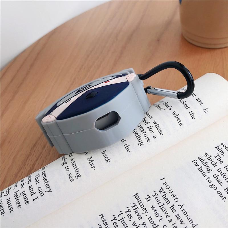 Naruto Series Kakashi Airpods 1/2/3/Pro Case Cute 3D Funny Characters Cartoon Silicone Case