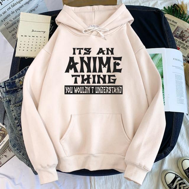 It's An Anime Thing You Wouldn't Understand Hoodie-Clothing-Monkey Ninja-Beige-S-Monkey Ninja