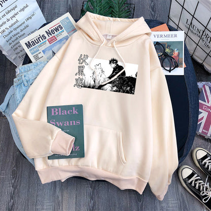 Jujutsu Kaisen Megumi Divine Dogs Hoodie