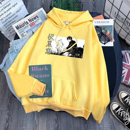 Jujutsu Kaisen Megumi Divine Dogs Hoodie