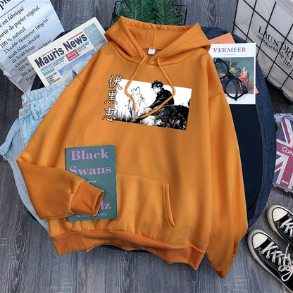 Jujutsu Kaisen Megumi Divine Dogs Hoodie