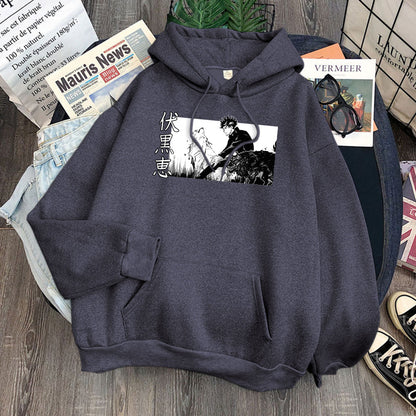 Jujutsu Kaisen Megumi Divine Dogs Hoodie