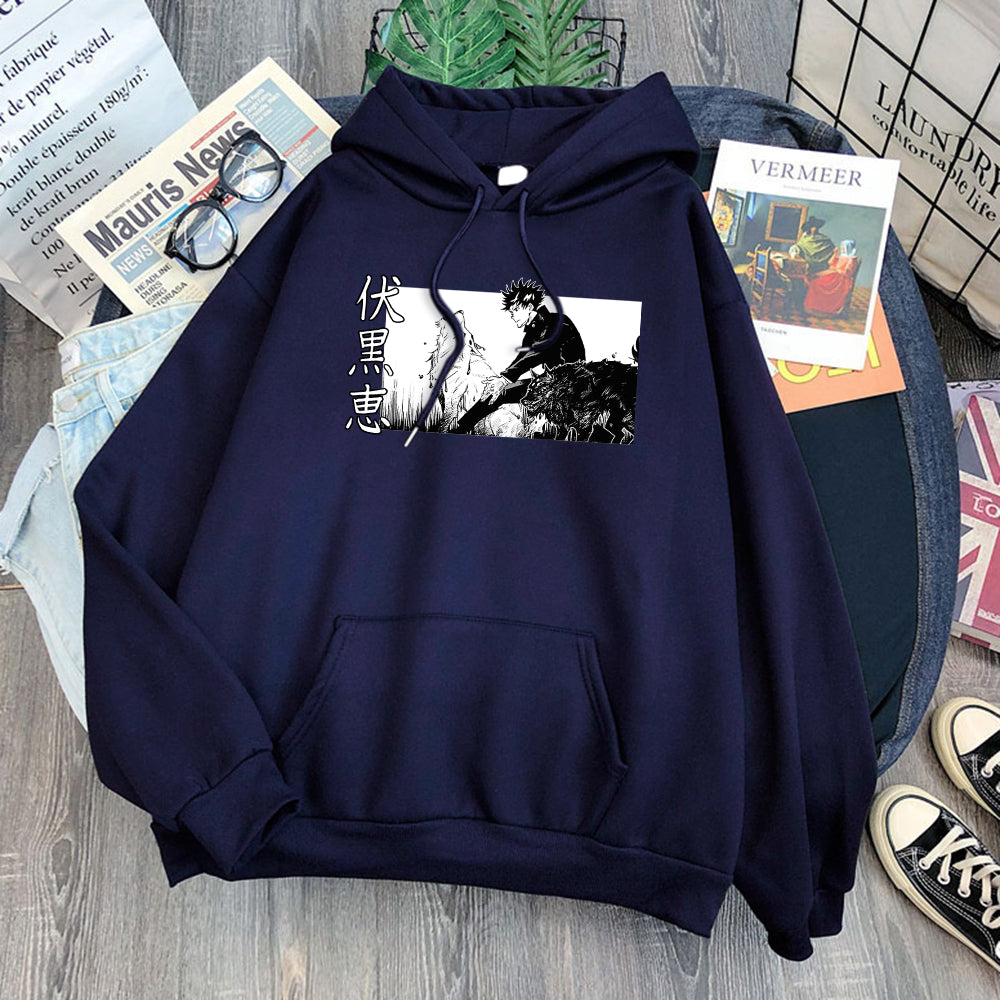 Jujutsu Kaisen Megumi Divine Dogs Hoodie