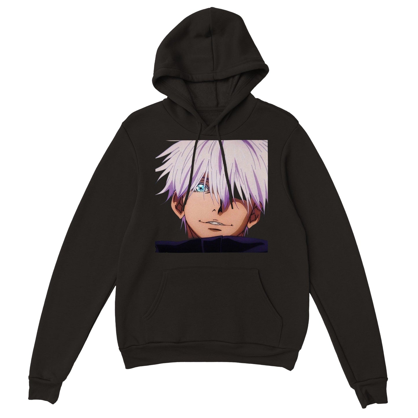 Jujutsu Kaisen | Gojo Satoru | Anime Hoodie (Unisex)-Hoodie-Monkey Ninja-Black-S-Monkey Ninja