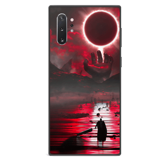 Berserk The Eclipse Red Hand Tempered Glass Soft Silicone Samsung Case-Phone Case-Monkey Ninja-Galaxy S9-Monkey Ninja