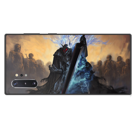 Berserk Shierke Tempered Glass Soft Silicone Samsung Case-Phone Case-Monkey Ninja-Galaxy S9-Monkey Ninja