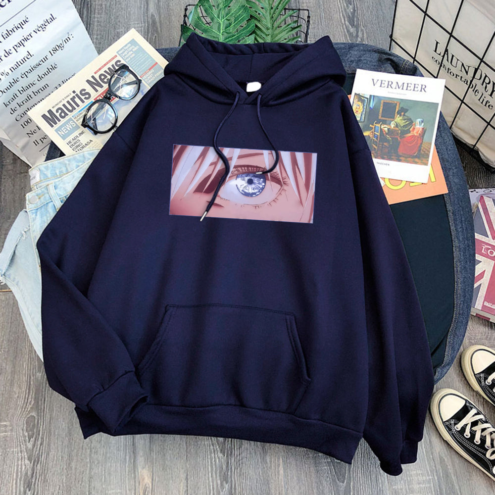 Jujutsu Kaisen Satoru Gojo Eyes Hoodie