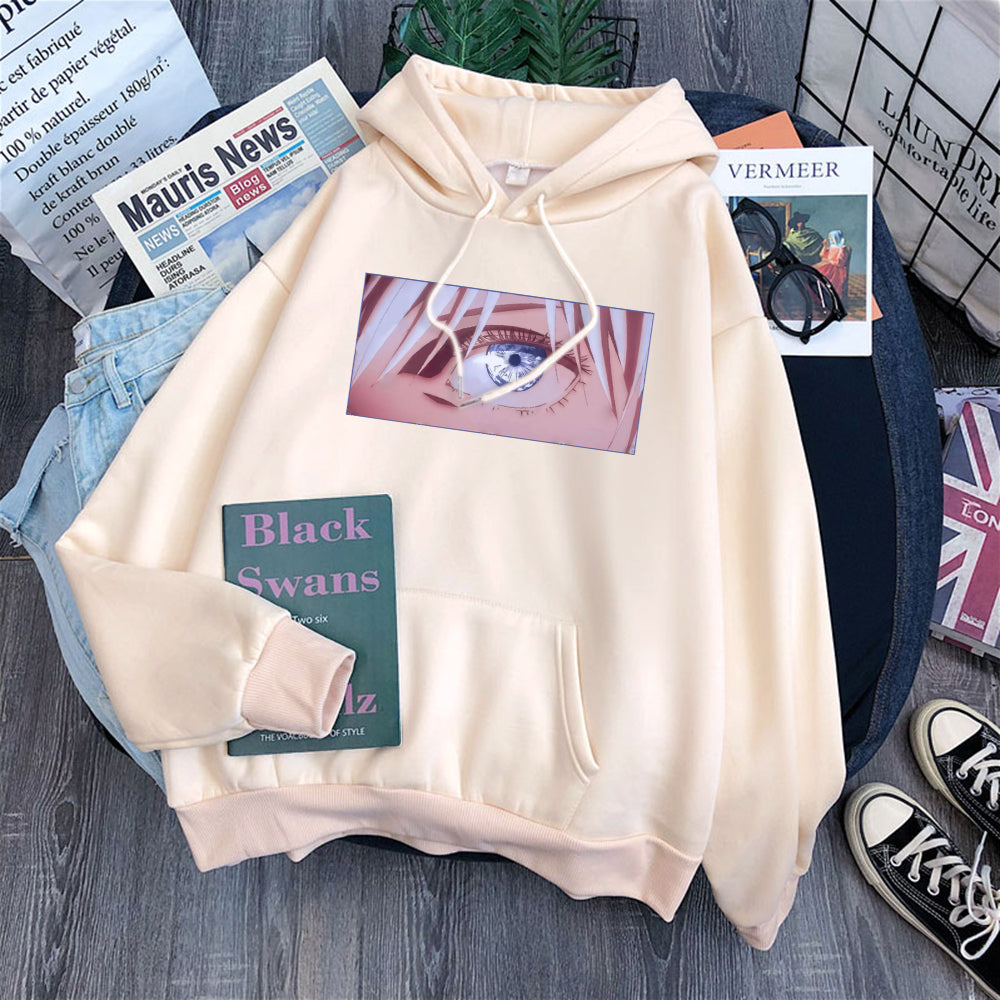 Jujutsu Kaisen Satoru Gojo Eyes Hoodie
