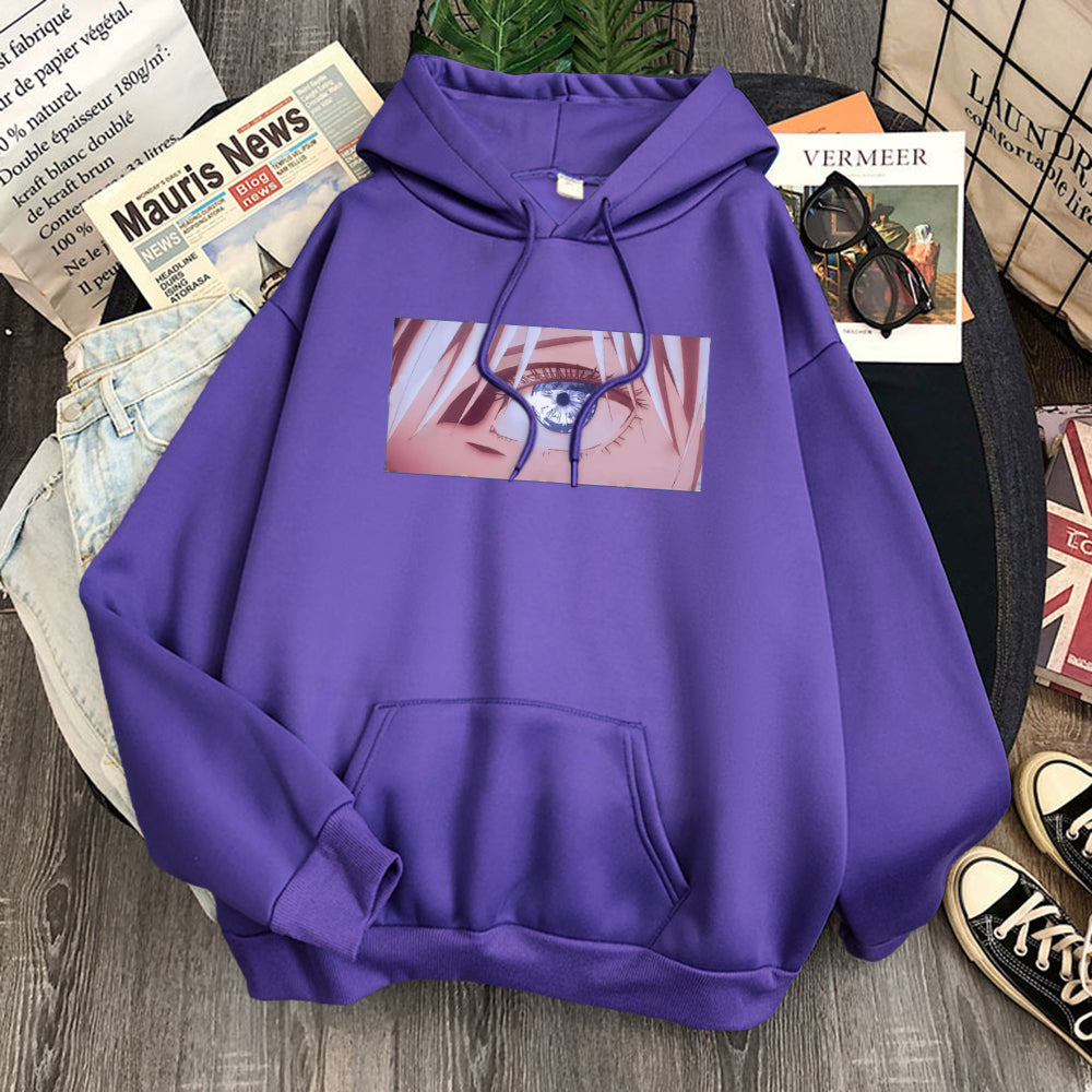 Jujutsu Kaisen Satoru Gojo Eyes Hoodie